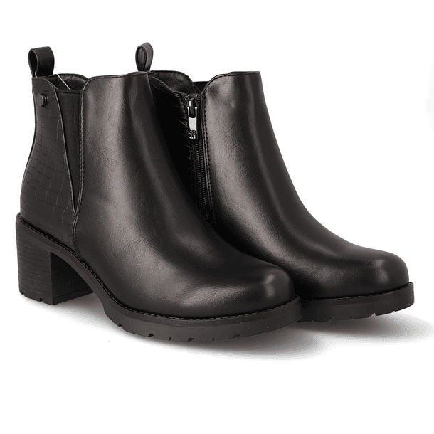 Botin New Walk EcoCuero Negro 2