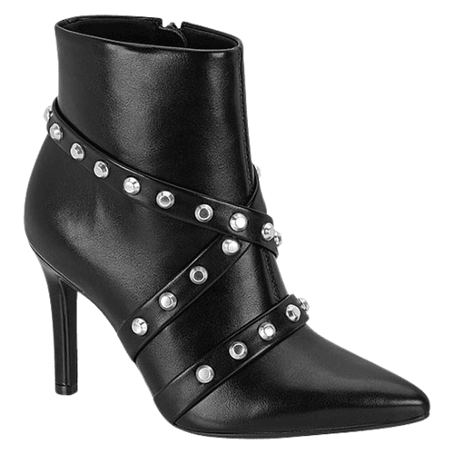 Botin Vizzano EcoCuero Tachas Negro