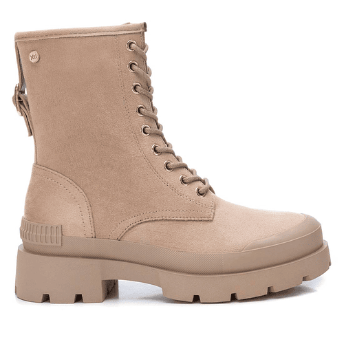 Botin Xti Efecto Gamuza Beige