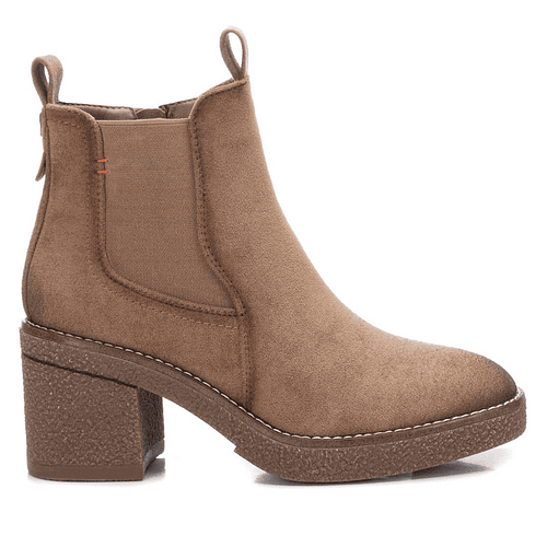 Botin Refresh Efecto Gamuza Beige 