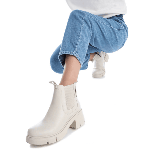 Botin Refresh EcoCuero Blanco  3