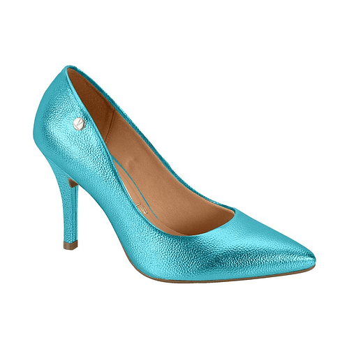 Stiletto Taco Aguja Metalizado 1184-1501-26226 - Turquesa