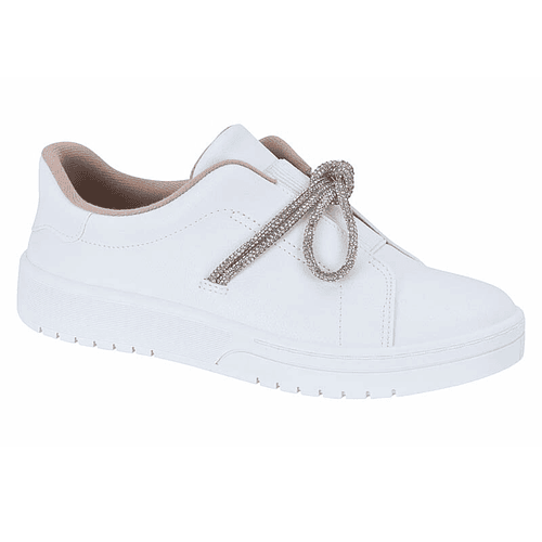 Zapatilla Casual Eco Cuero Blanca 5791-107-28235-91180