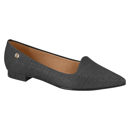 Ballerina Eco Cuero Croco Negro 1206-261-27269-15745