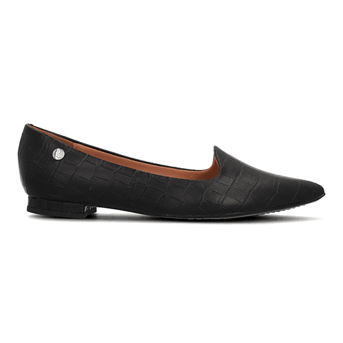 Ballerina Eco Cuero Croco Negro 1206-261-27269-15745