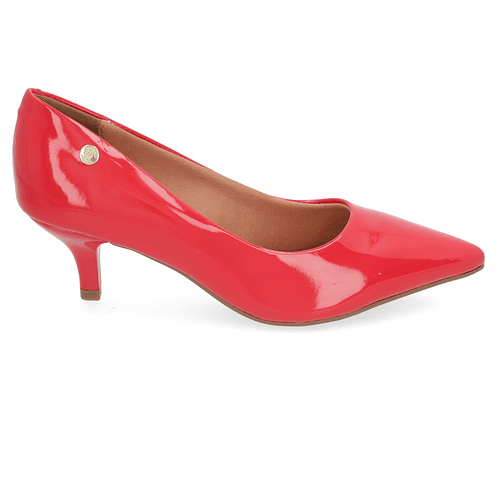 Stiletto Taco Aguja Efecto Charol Rojo 1122-828-13488-86347