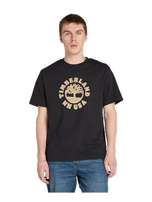 T-SHIRT DE FÉRIAS PRETA