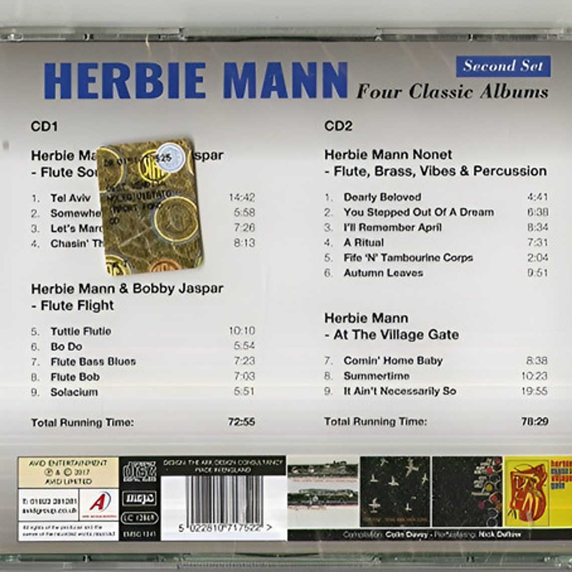 Herbie Mann - Four Classic Albums 2 Cd (cd) 2