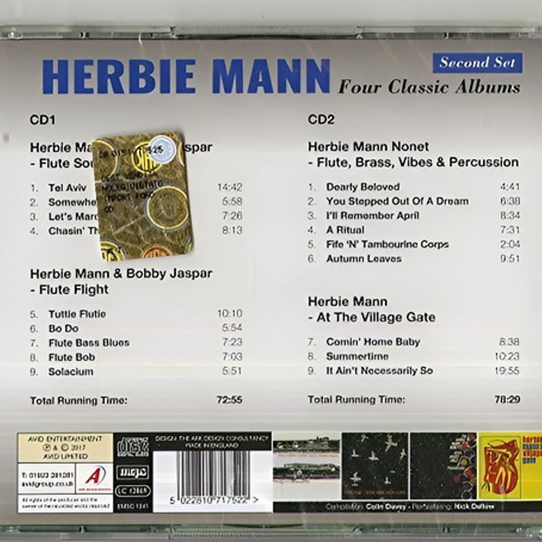 Herbie Mann - Four Classic Albums 2 Cd (cd) 2