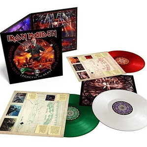Vinilo Iron Maiden Legacy Of The Beast 3 Lps Color Vinyl
