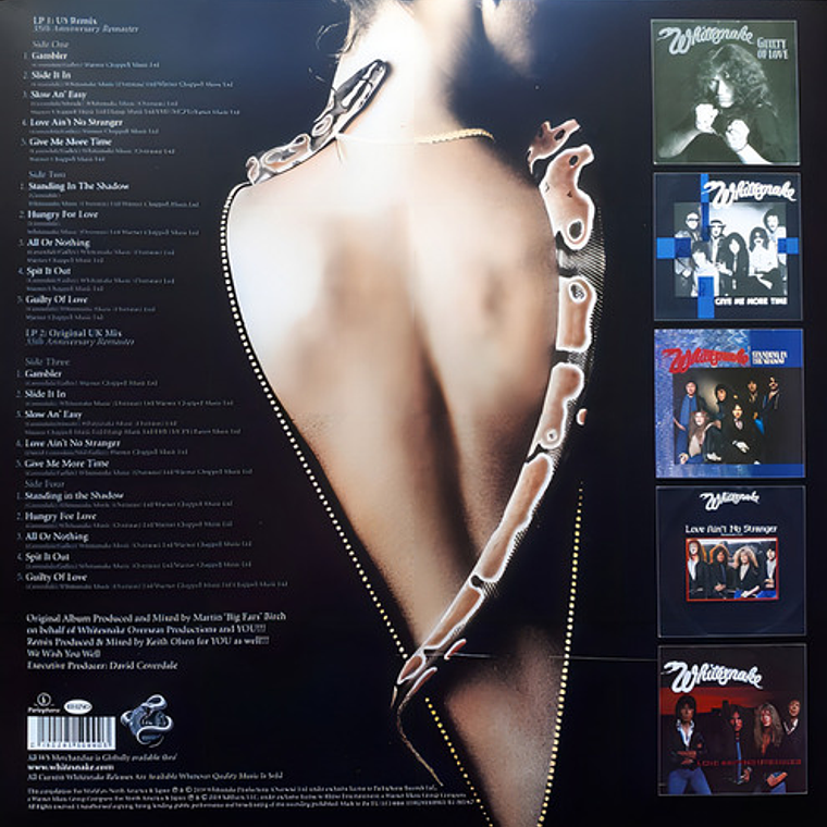 Whitesnake - Slide It In 2lp 2