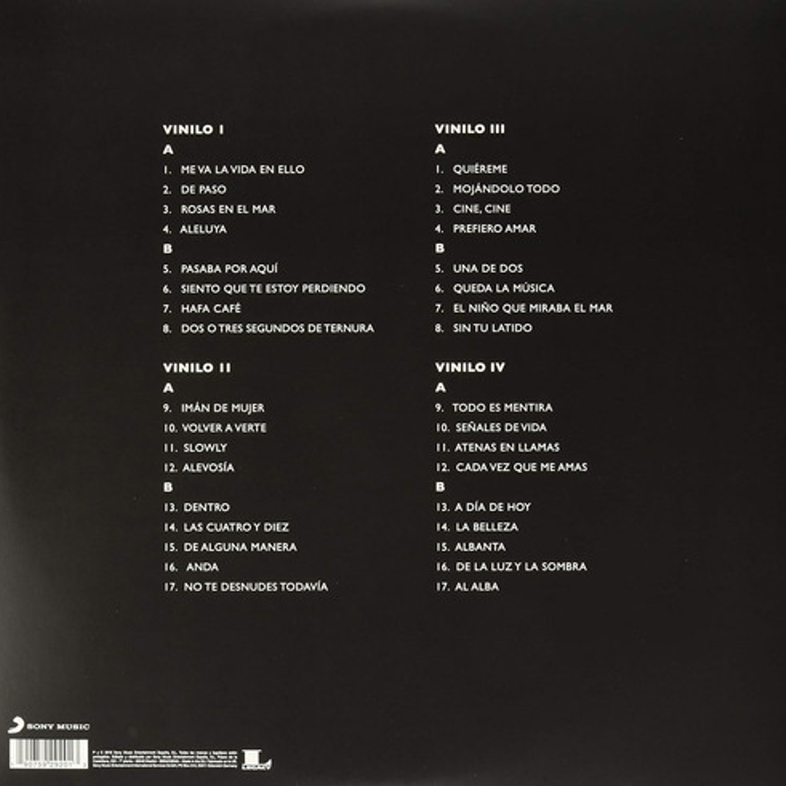 Cd Luis Eduardo Aute De La Luz Y La Sombra Pop 2018 México Vinilo 2