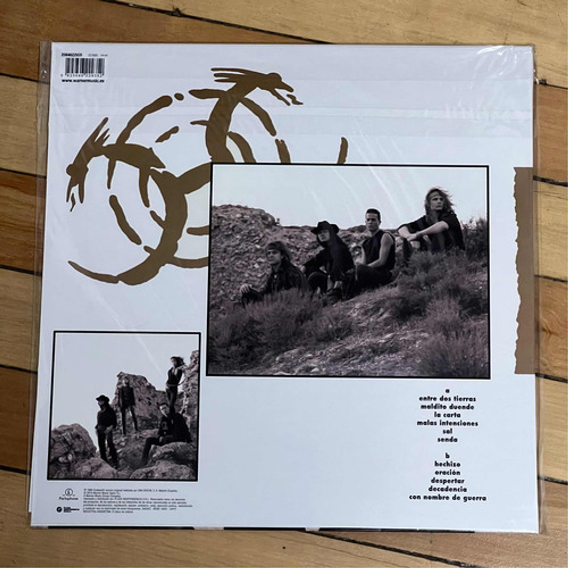 Vinilo Héroes Del Silencio Senderos De Traición 2