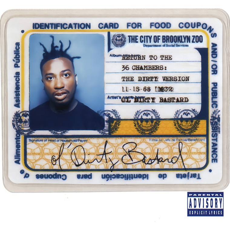 Ol' Dirty Bastard - Return To The 36 Chambers... (cd) 1