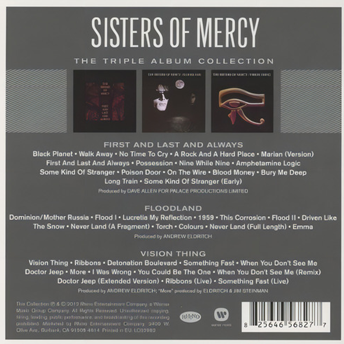 Sisters Of Mercy - The Triple Album 3cd (cd) 2