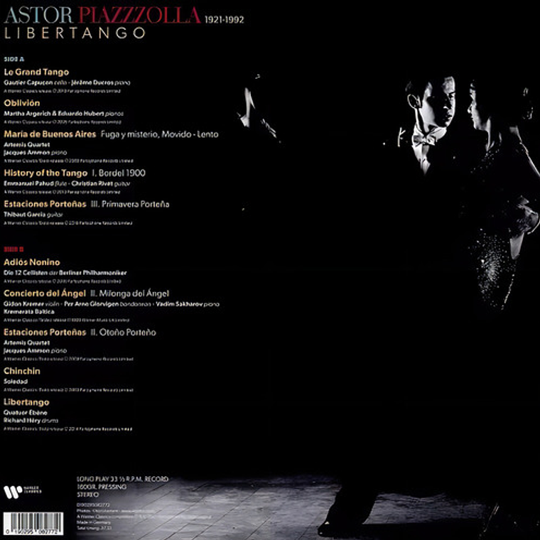 Astor Piazzolla - Libertango (vinilo) 2