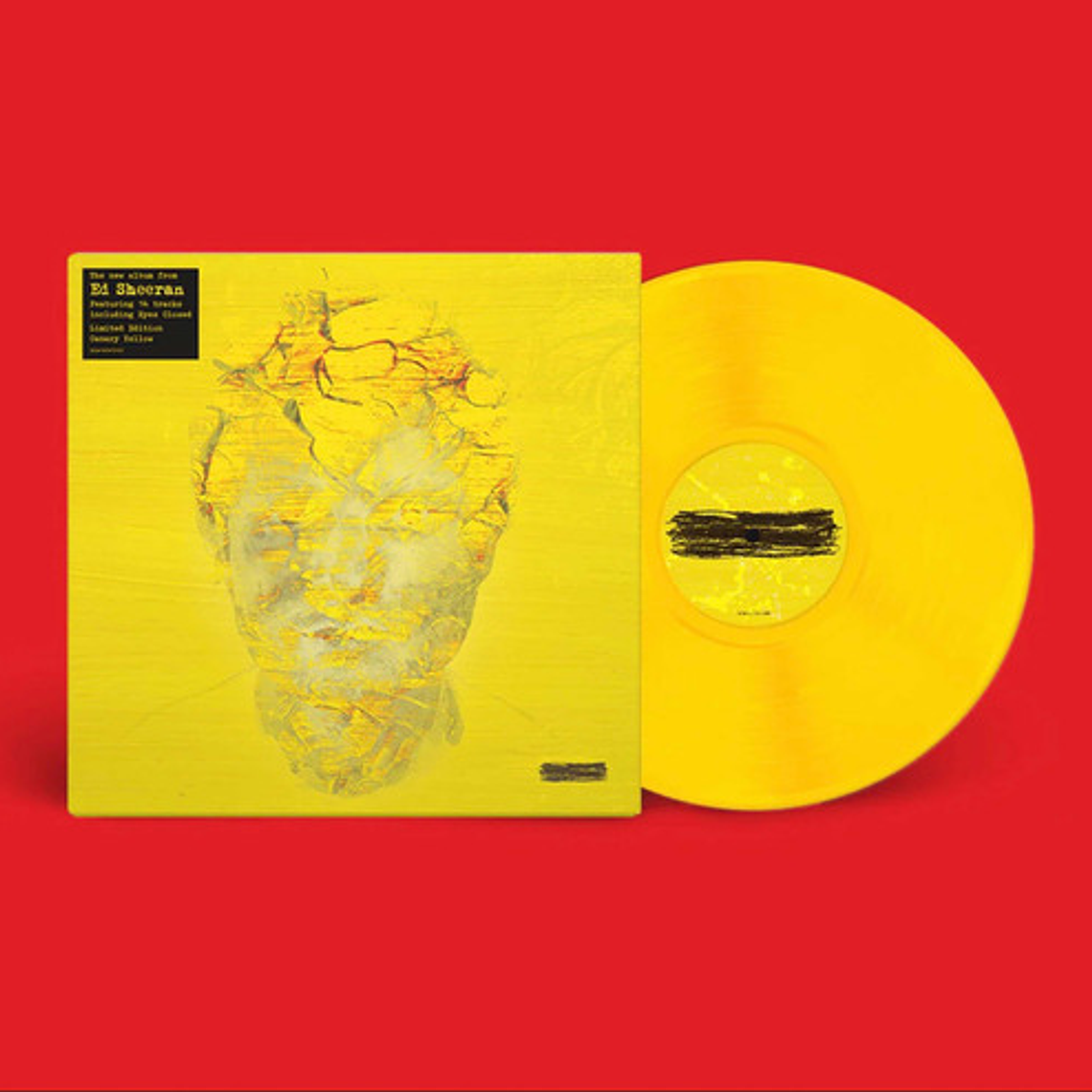 Ed Sheeran Subtract Vinilo Amarillo Limited Edition 1