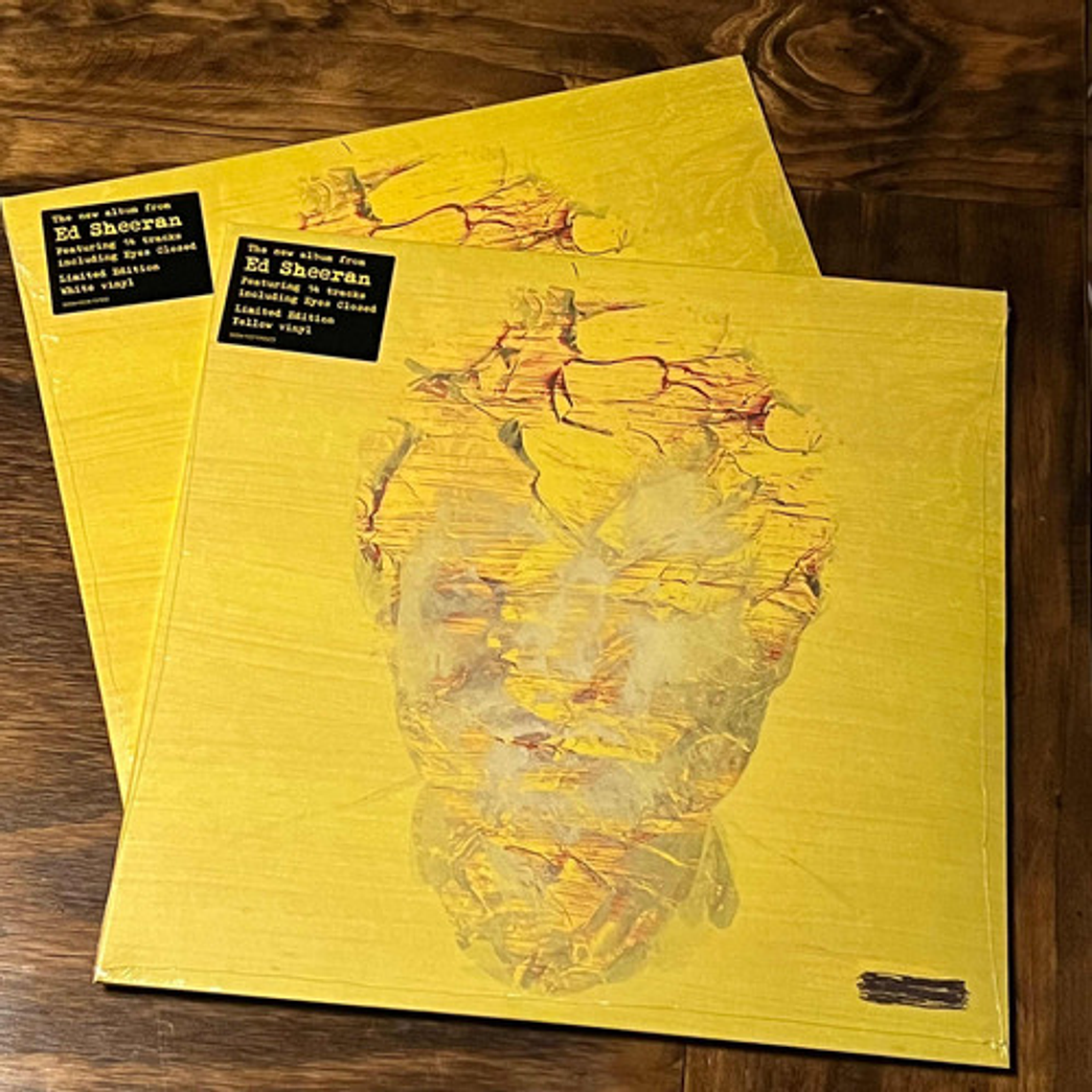 Ed Sheeran Subtract Vinilo Amarillo Limited Edition 2