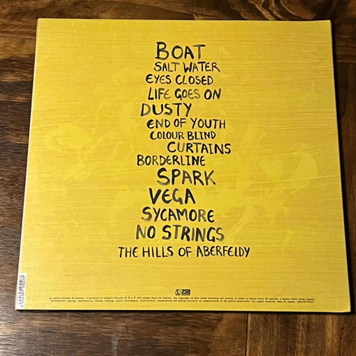 Ed Sheeran Subtract Vinilo Amarillo Limited Edition 3