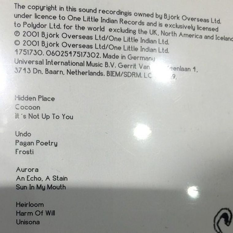 Bjork - Vespertine 2