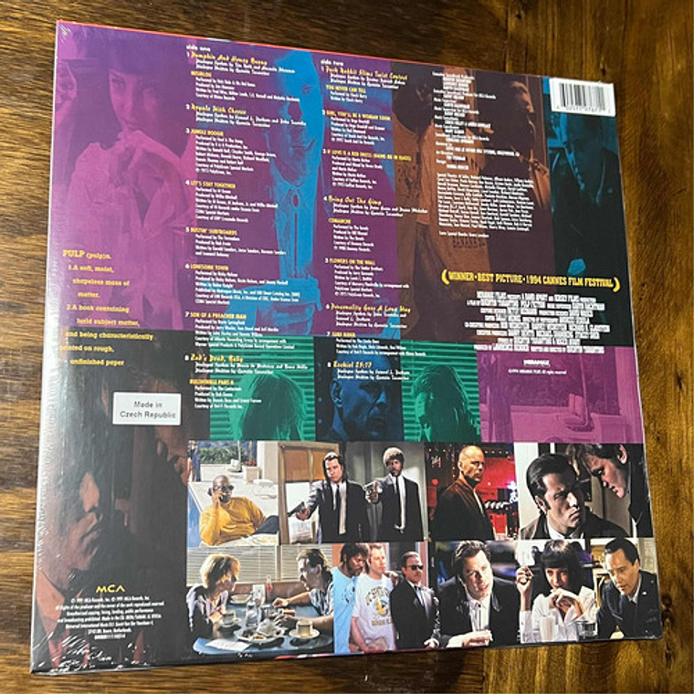 Vinilo Ost Pulp Fiction (original Soundtrack) (ltd Yellow) 2