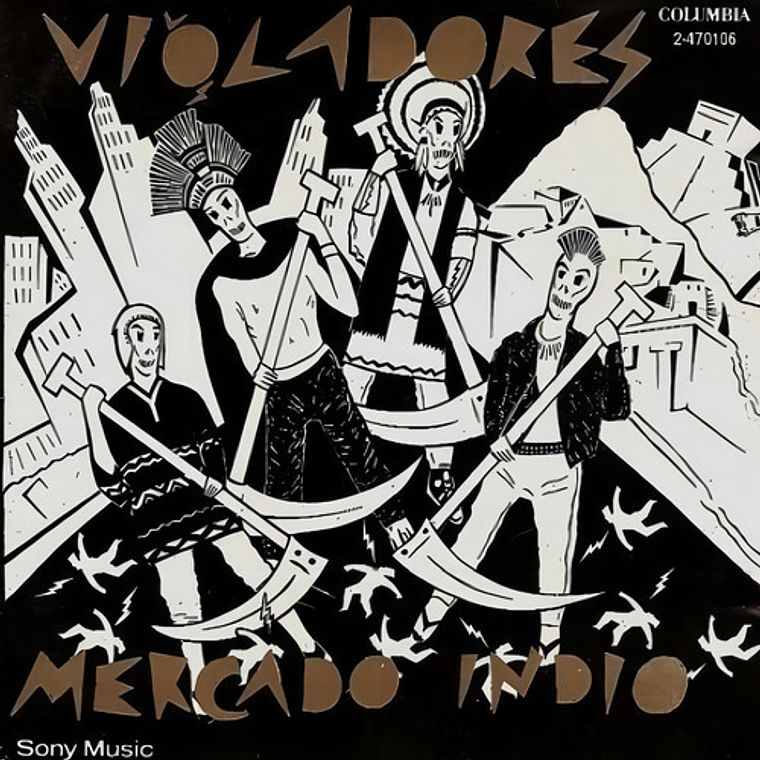 Los Violadores - Mercado Indio (vinilo) 1