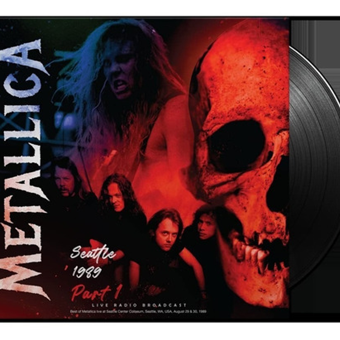 Metallica - Seattle 1989 Part 1 (vinilo) 1