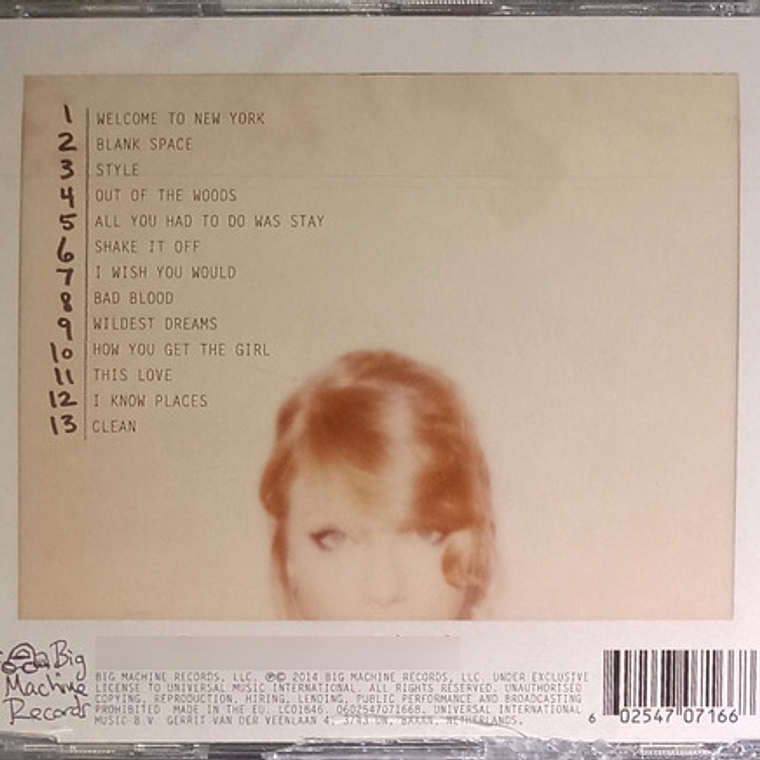 Taylor Swift - 1989 (cd) 9