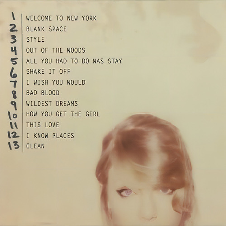 Taylor Swift - 1989 (cd) 10