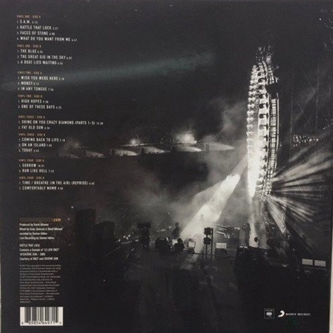 David Gilmour - Live At Pompeii 4lp 2