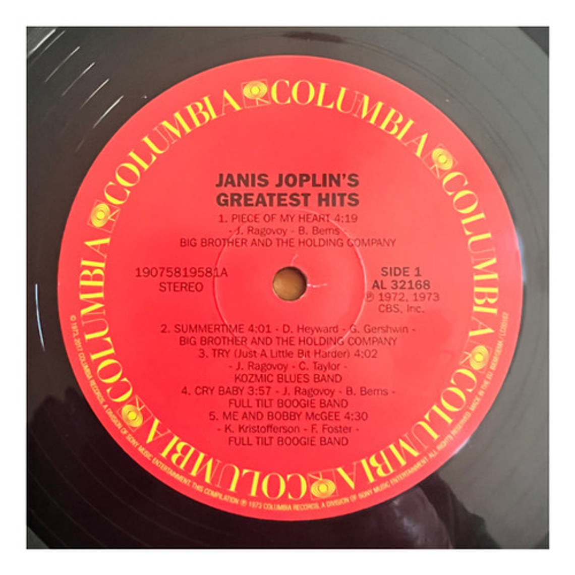 Janis Joplin - Greatest Hits (vinilo) 3