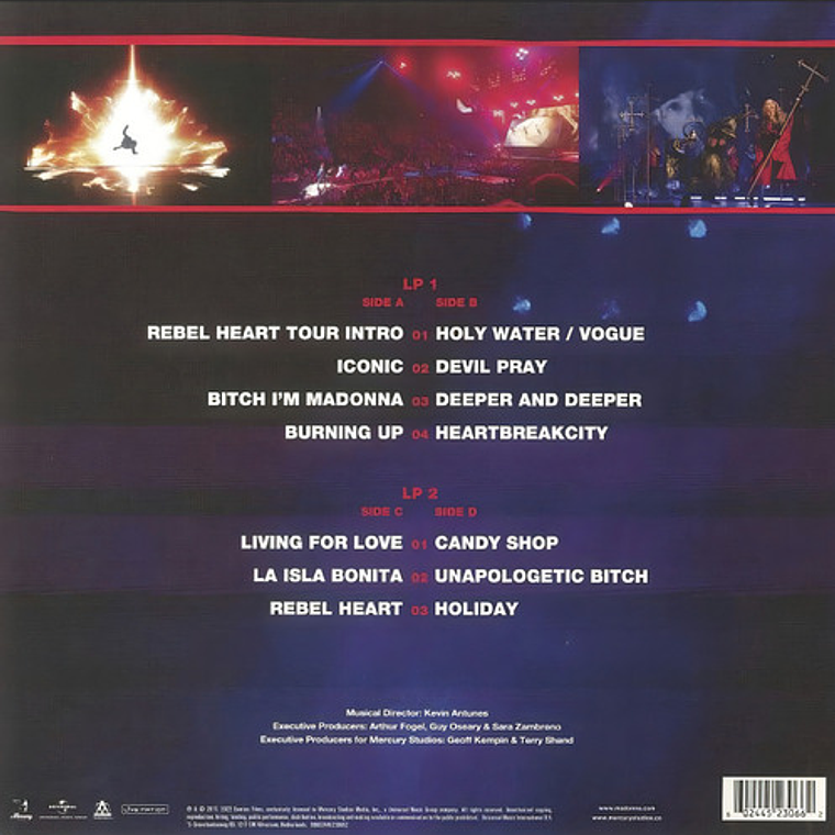 Madonna - Rebel Heart Tour 2lp 2