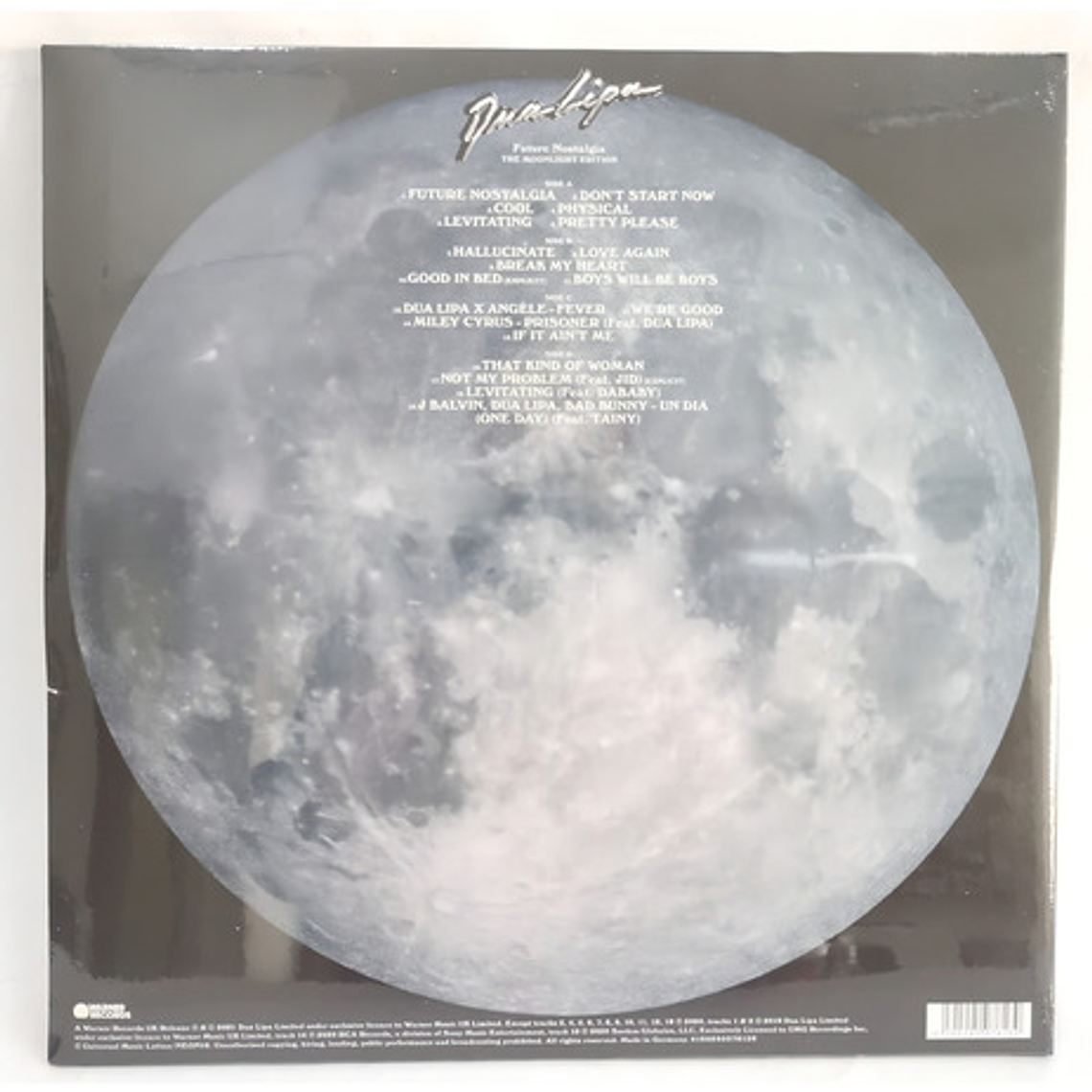 Vinilo Dua Lipa - Future Nostalgia (the Moonlight Edition) 4