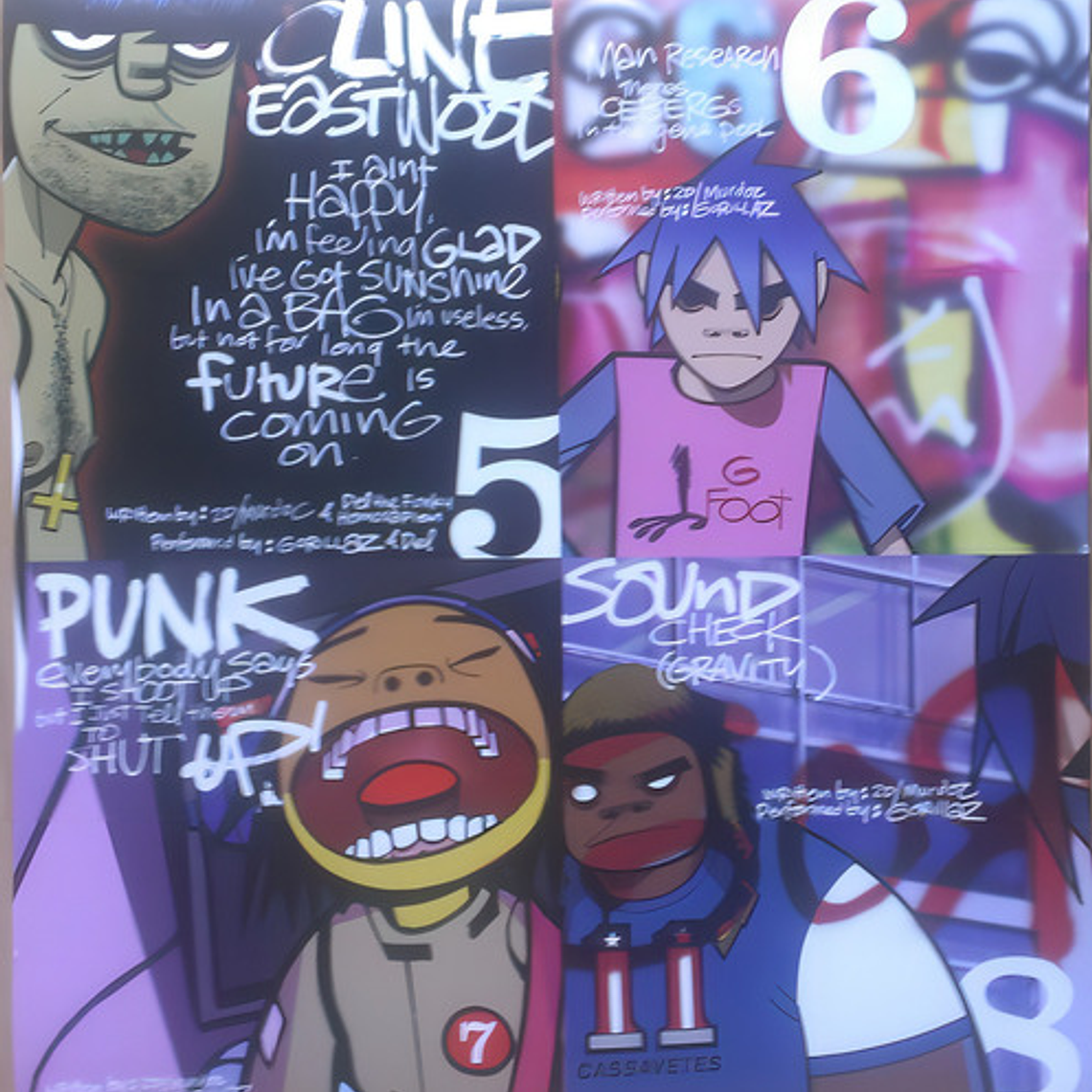 Gorillaz - Gorillaz (vinilo) 5