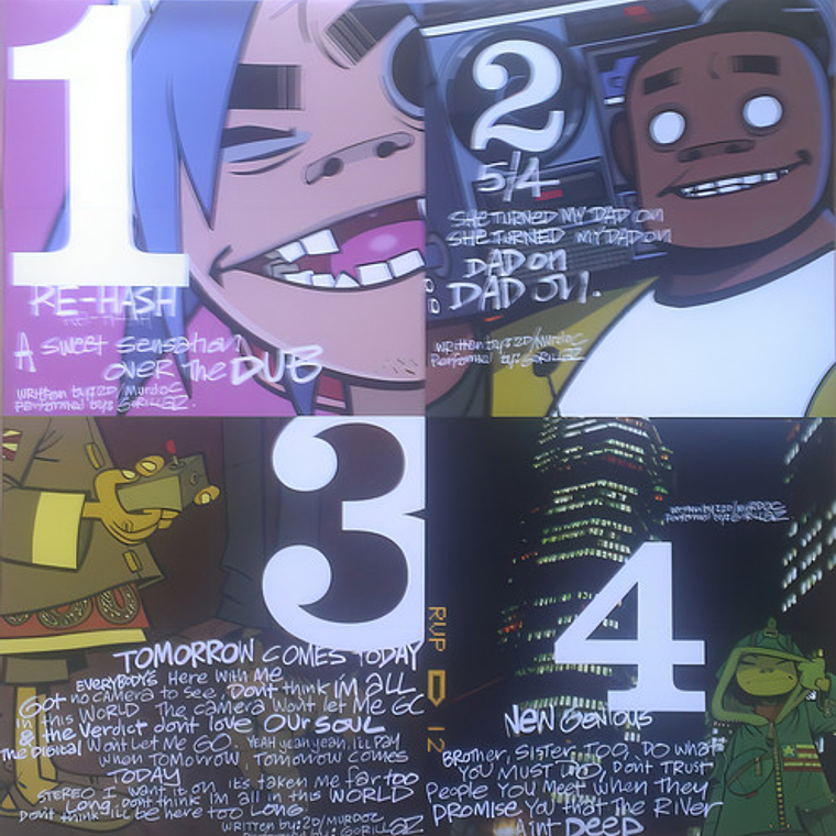 Gorillaz - Gorillaz (vinilo) 6