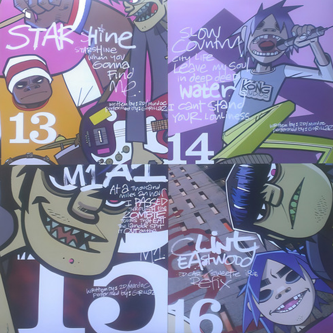 Gorillaz - Gorillaz (vinilo) 7