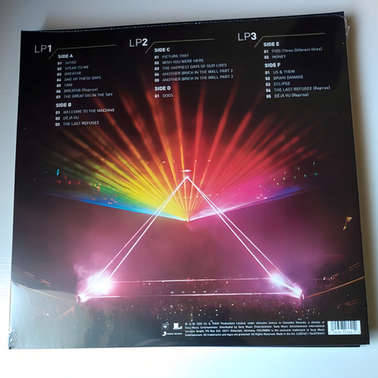 Roger Waters - Us And Them 3lp 3