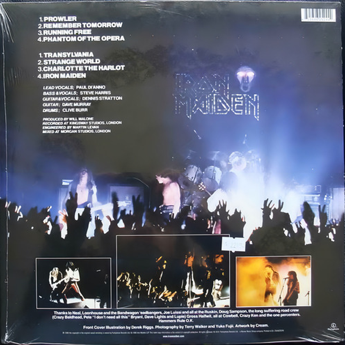 Iron Maiden - Iron Maiden (vinilo) 2