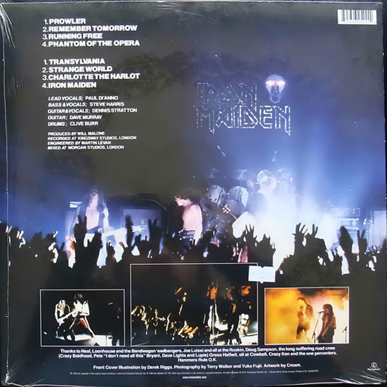 Iron Maiden - Iron Maiden (vinilo) 2