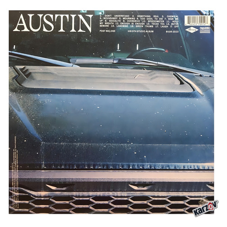 Post Malone - Austin (vinilo Doble Verde) (forest Green) 3