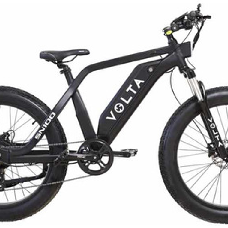 Bicicleta Eléctrica Negra E-bike Todo Terreno Volta Nueva 1