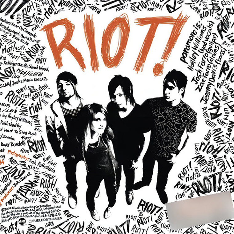 Paramore - Riot! (cd) 3