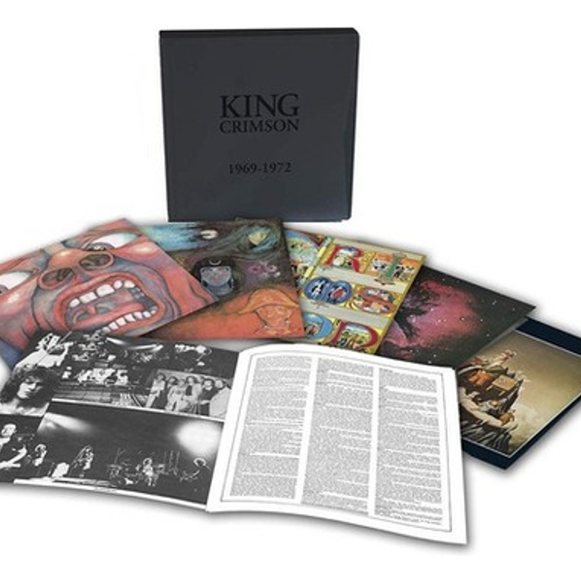 Vinilo King Crimson 1969-1972 Box Set 6 Lp Rock 1