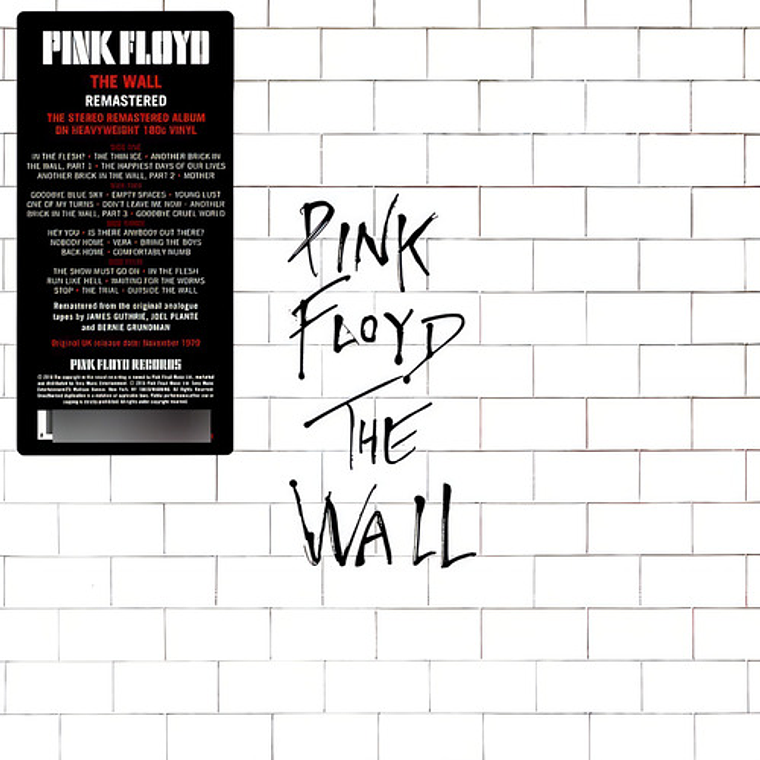 Vinilo Pink Floyd - The Wall (nuevo Sellado Original Doble) 1
