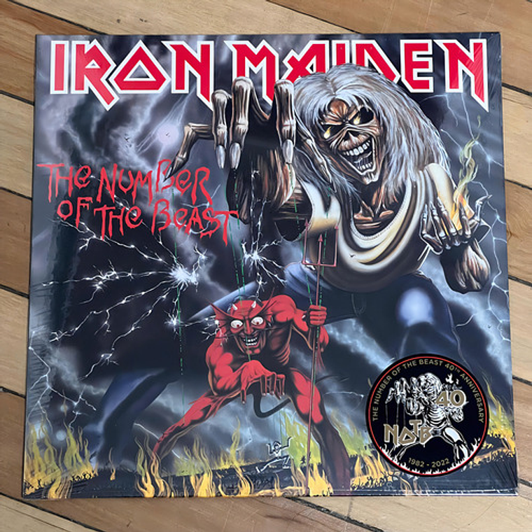 Vinilo Iron Maiden - The Number Of The Beast (nuevo Sellado) 3