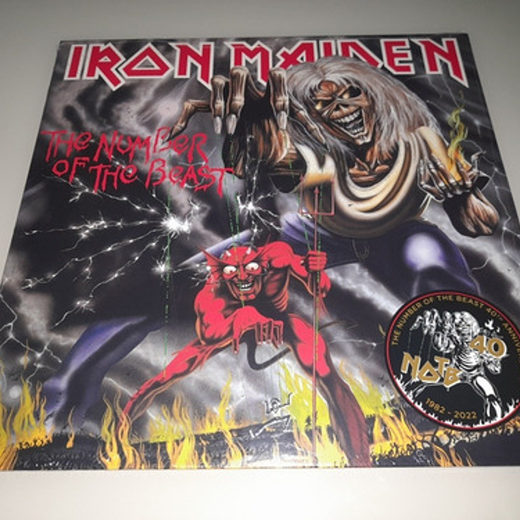 Vinilo Iron Maiden - The Number Of The Beast (nuevo Sellado) 9