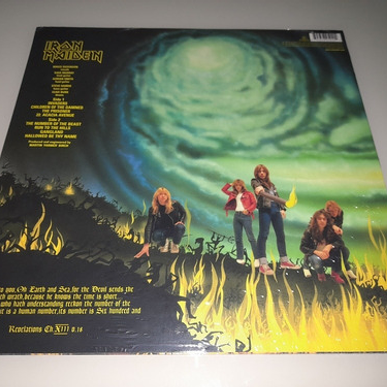 Vinilo Iron Maiden - The Number Of The Beast (nuevo Sellado) 10