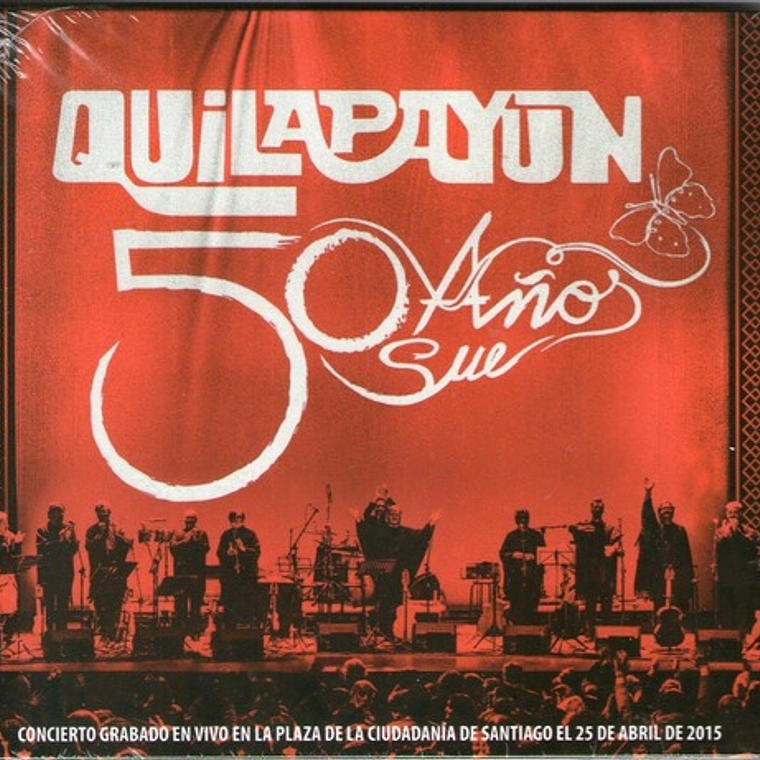 Vinilo Quilapayún - 50 Años (doble Nuevo Sellado) 1