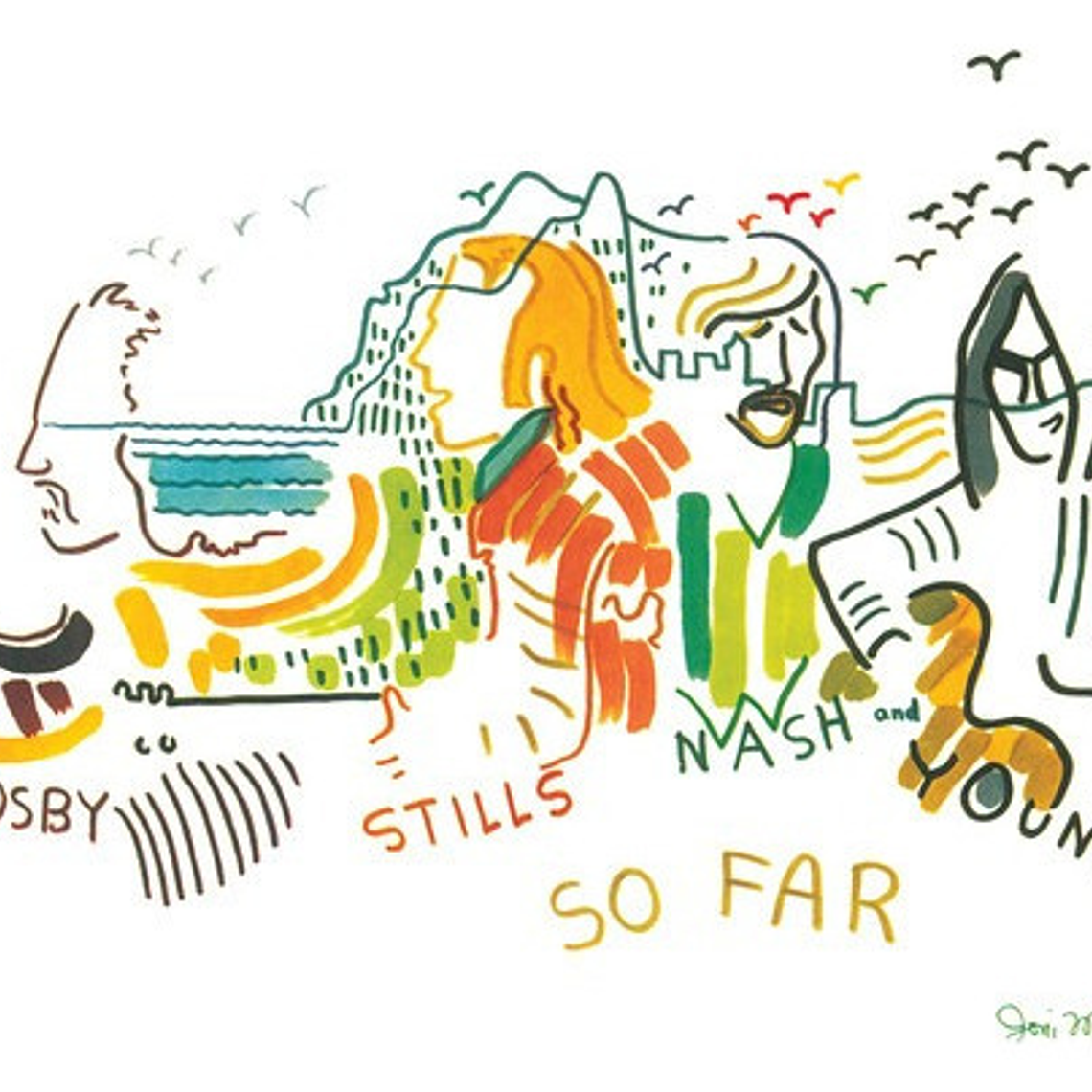 Crosby Stills Nash And Young - So Far 1