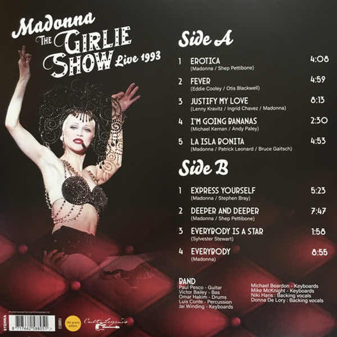 Madonna - The Girlie Show Live 1993 (vinilo) 2